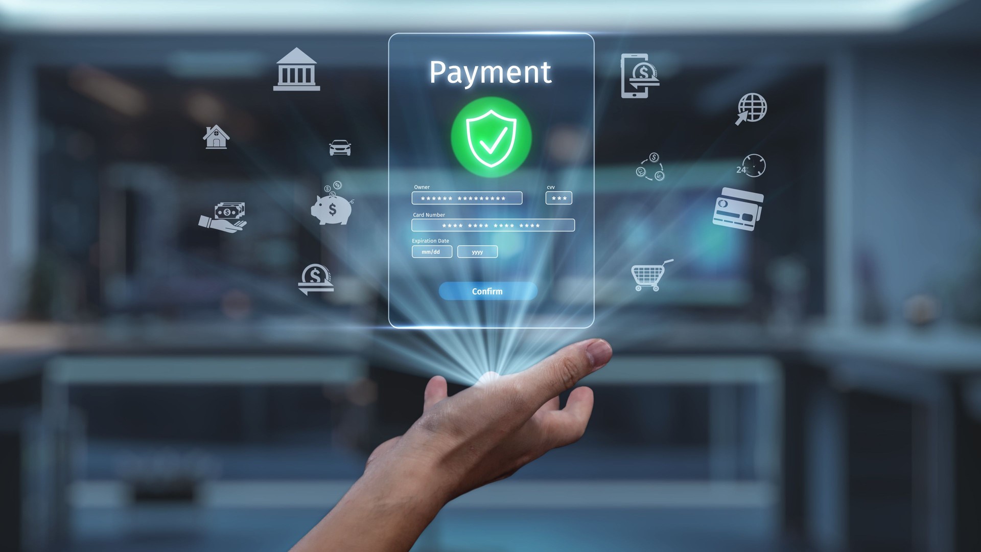 Secure Digital Payment Processing with Hands and Interactive Interface for Financial Transactions and Online Purchases. Auvana Secure Digital Payment Processing with Hands and Interactive Interface for Financial Transactions and Online Purchases. Auvana